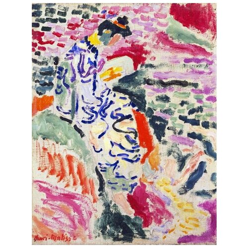         (Japonaise Woman beside the Water)   30. x 39.,  1210   