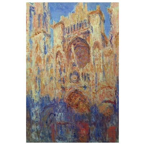     ,  (Rouen Cathedral, Facade)   50. x 76. 2700