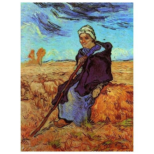     (Shepherdess)    50. x 66. 2420