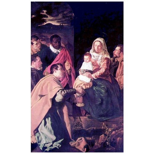 ����������� �� ������ ���������� ���� �������. �������� (Adoration of the Three Kings (Epiphany) ��� ����� 30��. x 49��. 1420�