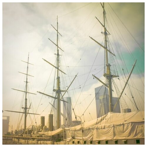      (Mast ship) 50. x 50. 1980