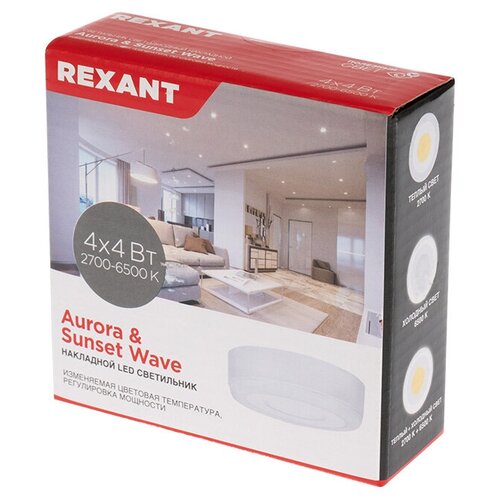    Rexant AuroraSunset Wave, 4 x 4 , 2700 - 6500  679