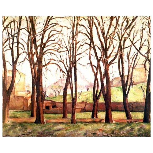         (Chestnut trees at the Jas de Bouffan)   61. x 50. 2300