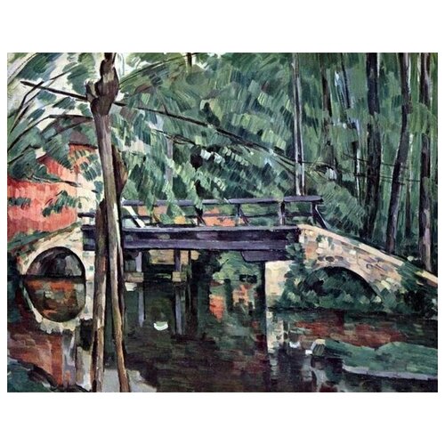      (The small bridge)   51. x 40. 1750