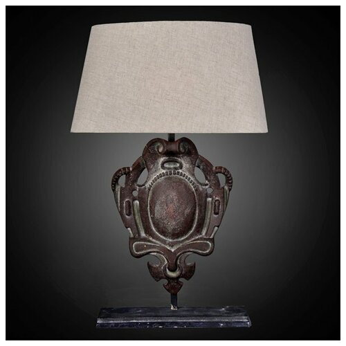   RH Parisian Iron Shield Table Lamp 27100