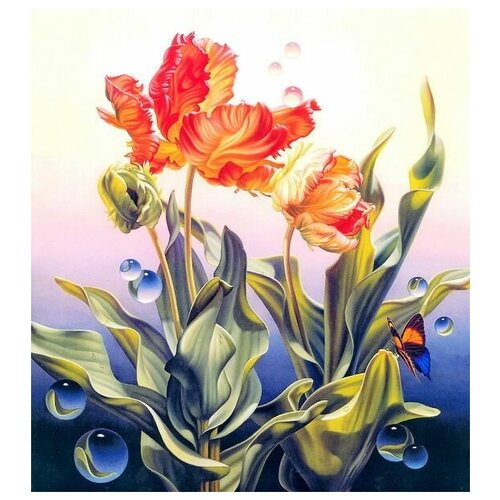     (Tulips) 14 30. x 33. 1070