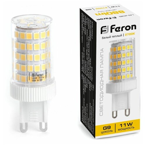   , (11W) 230V G9 2700K JCD, LB-435,  376  Feron