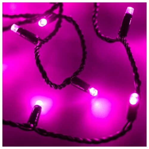 Ardecoled   ARD-STRING-CLASSIC-10000-BLACK-100LED-STD PINK (230V, 7W) (Ardecoled, IP65) 025806 2487