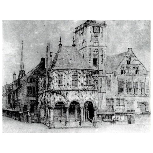        (The Old Town Hall in Amsterdam)    39. x 30. 1210