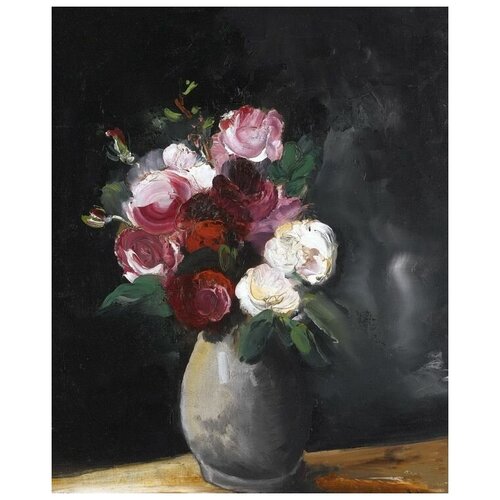      (Bouquet of Roses) 1   40. x 49. 1700