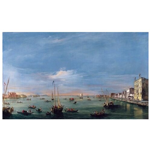        (View of the Giudecca Canal and the Zattere) 1   50. x 30. 1430