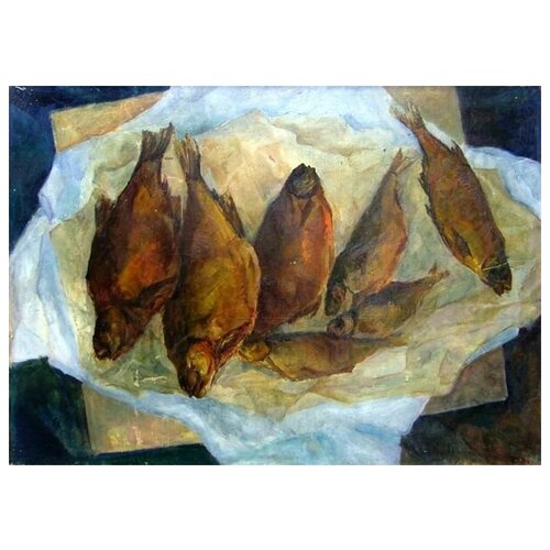       (Still Life with Fish) 4 42. x 30. 1270