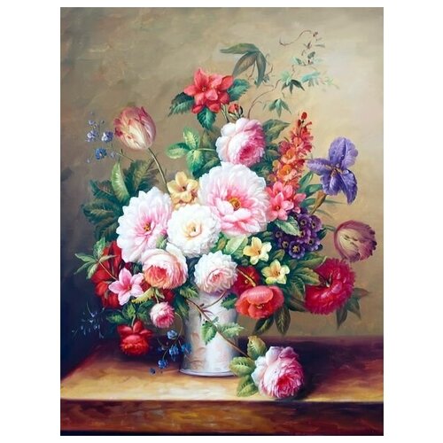       (Flowers in a vase) 70   50. x 66. 2420