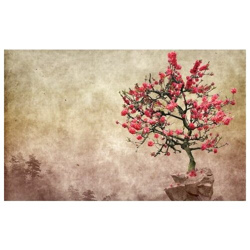      (Oriental cherry) 3 48. x 30.,  1410   