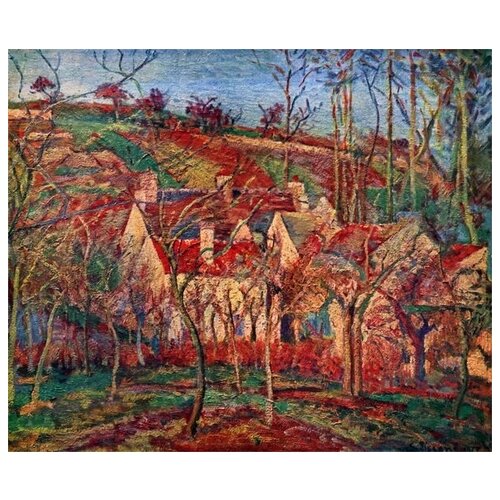      (The red roofs)   36. x 30. 1130