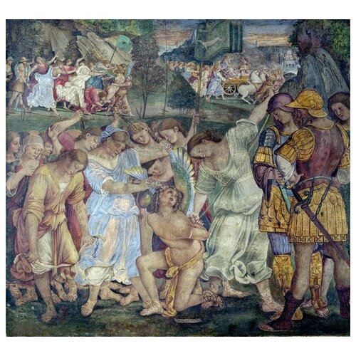      ( The Triumph of Chastity)   65. x 60. 2720