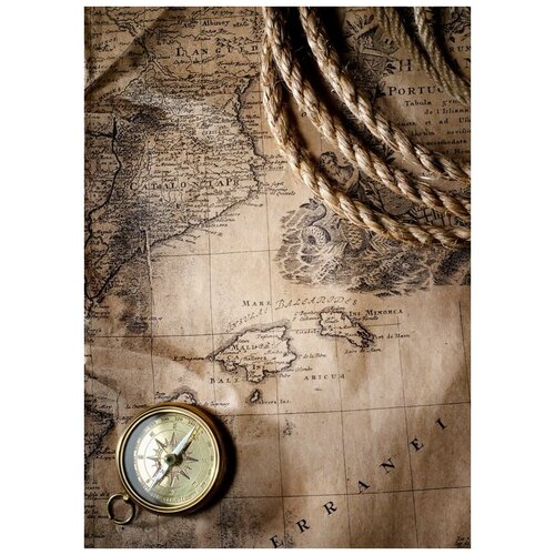        (Map and compass) 2 50. x 70.,  2540   