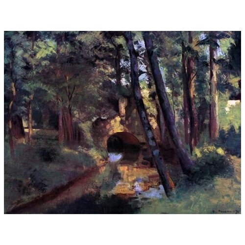      (Small Bridge of Pontoise)   65. x 50. 2410