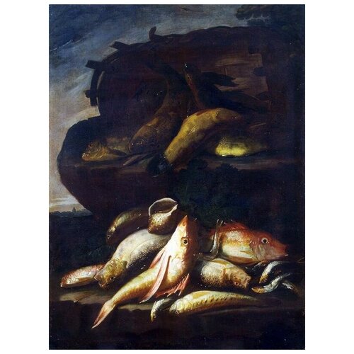       (Still Life with Fish) 2 40. x 54. 1810