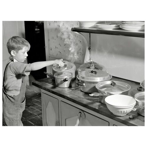        (The boy in the kitchen) 54. x 40.,  1810   