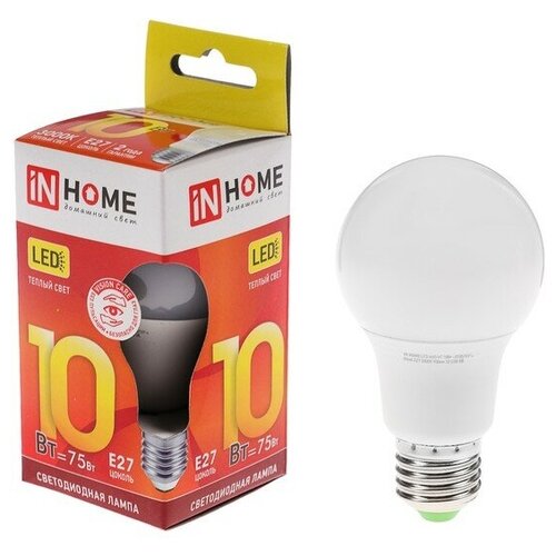   IN HOME LED-A60-VC, 27, 10 , 230 , 3000 , 900  231