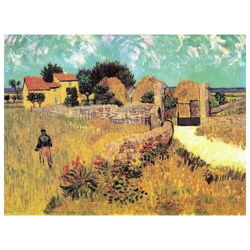       (Farmhouse in Provence)    53. x 40. 1800