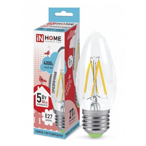   LED--deco 5 230 27 4000 450  IN HOME (5 ) (. 4690612007595) 540