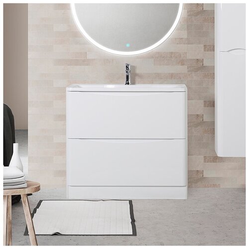    BelBagno Acqua 90 , bianco lucido 49480