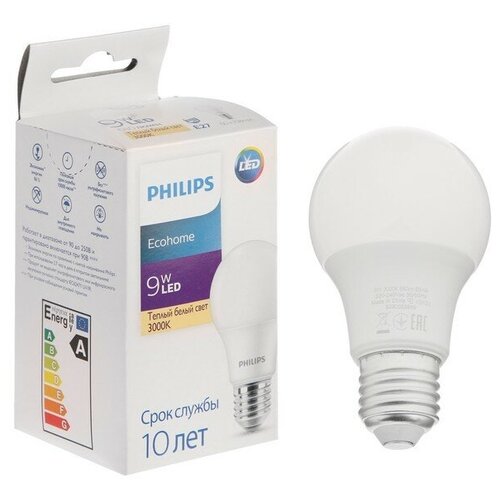   Philips   Philips Ecohome Bulb 830, E27, 9 , 3000 , 680 , ,  700  Philips