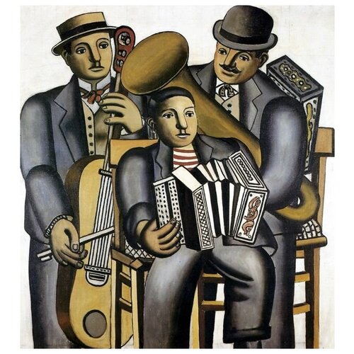      (Three musicians) 2   50. x 55. 2130