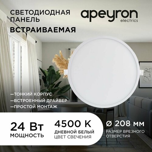   -    /        /  LED     / PF 0.5 / 24 /  4500 / 1920 / IP40 /  1  / 220 / 06-24 / 220 ,  1679  Apeyron