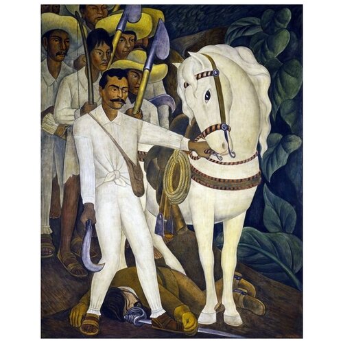      (Agrarian Leader Zapata)   30. x 38. 1200