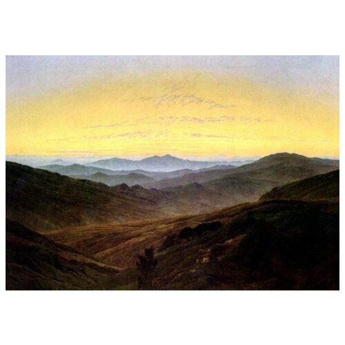       (Landscape with hills) 1    57. x 40. 1880