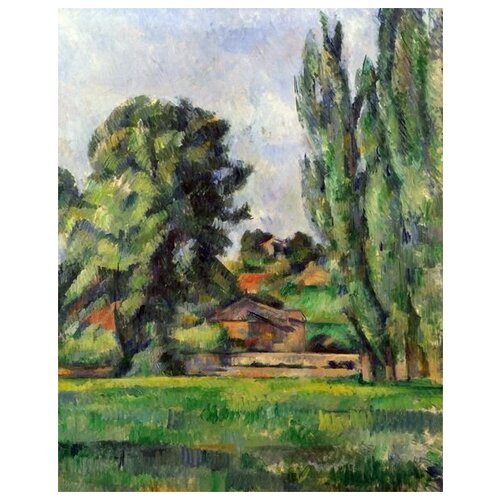       (Landscape with Poplars)   40. x 50. 1710