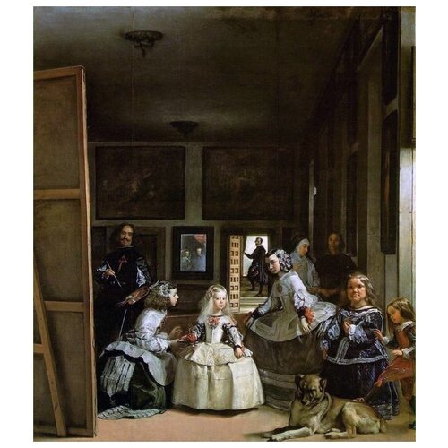     (Las Meninas)   60. x 68. 2830