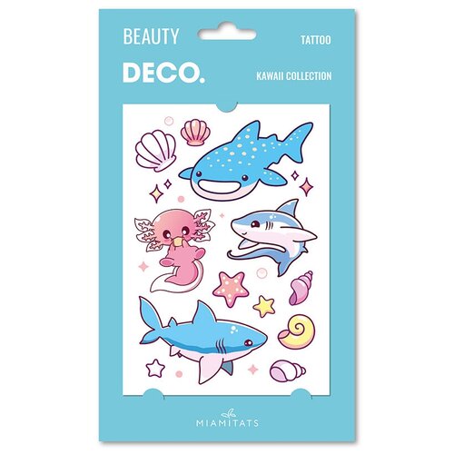    `DECO.` KAWAII COLLECTION by Miami tattoos  (Ocean) 197