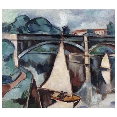       (Sails at Chatou) 3   46. x 40. 1630