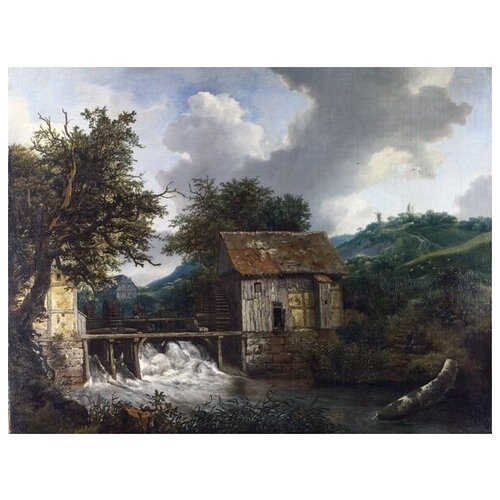      (Two Watermills ) и   40. x 30. 1220