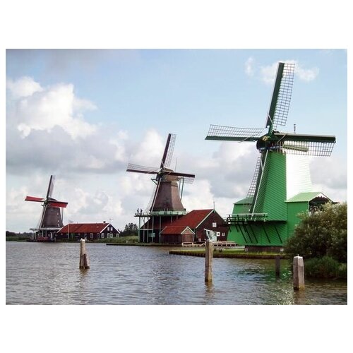      (Windmills) 1 53. x 40. 1800