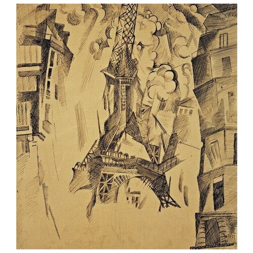 ����������� �� ������ ����� (The Tower) ������ ����� 60��. x 67��. 2810�