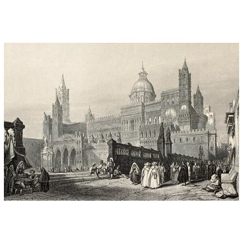       (Cathedral in Italy) 1 60. x 40. 1950