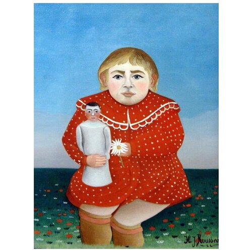       (Child with a doll)   30. x 40. 1220