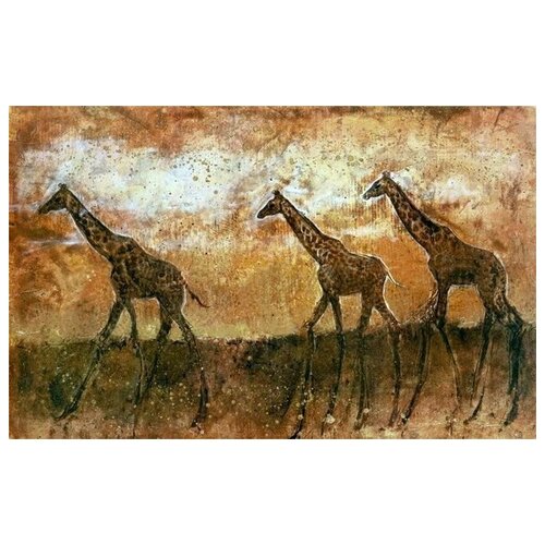      (Giraffes) 1 63. x 40.,  2050   