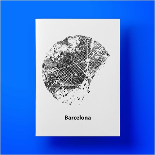    , Barselona map, 3040 ,      590