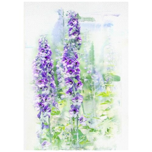      (Purple flowers) 40. x 57. 1880