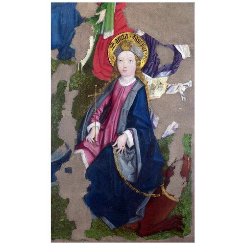      (Saint Margaret)   30. x 50. 1430