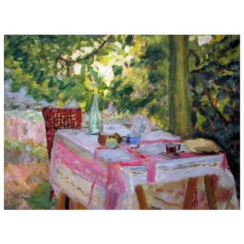       (Table Set in a Garden)   40. x 30. 1220