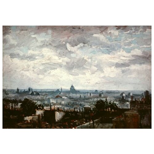         (View of the Roofs of Paris)    58. x 40.,  1930   
