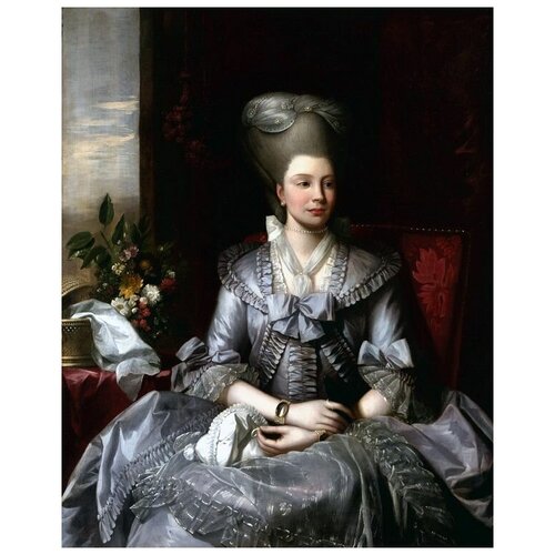      ( Queen Charlotte)   40. x 50. 1710