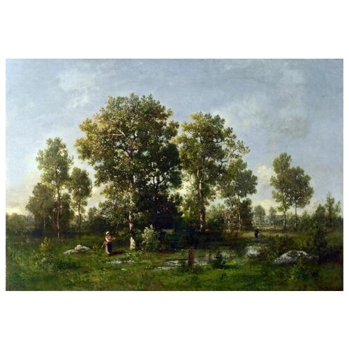        (Sunny Days in the Forest)    73. x 50. 2640